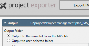 Exporter for UN/CEFACT XML
